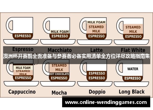 澳洲杯开赛前全面准备与参赛者必备实用清单全方位详尽攻略指南集 澳洲杯开赛前全面准备与参赛者必备实用清单全方位详尽攻略指南集